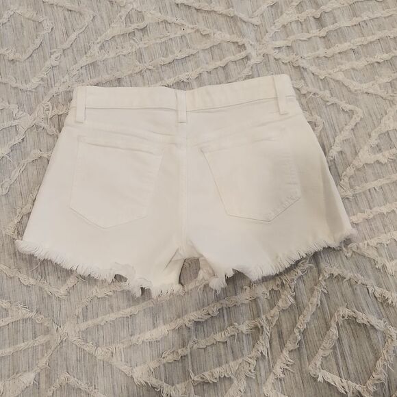 White Joe's jeans "ozzie" cut off jean shorts size 24! - Picture 3 of 12